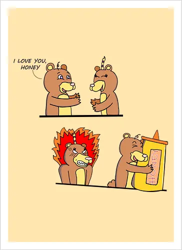 Bears in Love (Verliebte Bären)