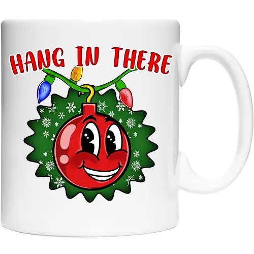 Hang In There Christmas Ball (Halt Durch Christbaumkugel)