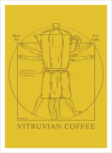 Vitruvianischer Kaffee