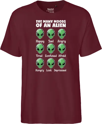 The many moods of an alien