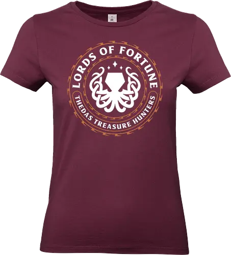 Thedas Lords Of Fortune Emblem - dragon, gamer, gaming, video game, inquisition, manfred, rook, rpg, lucanis, lyrium dagger, neve gallus, viel guard, vielguard, bellara lutare, emmrich volkarin - Standard T-Shirt (Women)