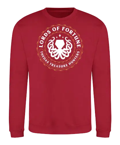 Thedas Lords Of Fortune Emblem - dragon, gamer, gaming, video game, inquisition, manfred, rook, rpg, lucanis, lyrium dagger, neve gallus, viel guard, vielguard, bellara lutare, emmrich volkarin - Sweatshirt