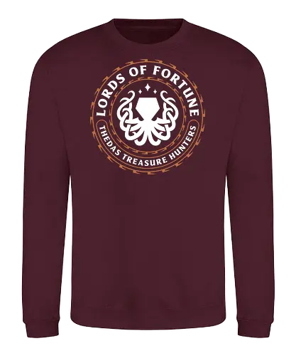 Thedas Lords Of Fortune Emblem - dragon, gamer, gaming, video game, inquisition, manfred, rook, rpg, lucanis, lyrium dagger, neve gallus, viel guard, vielguard, bellara lutare, emmrich volkarin - Sweatshirt