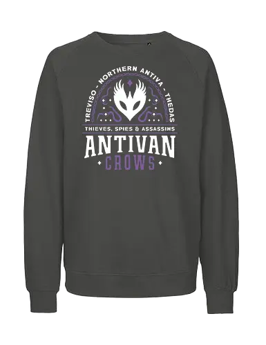 Antivan Crows Emblem - bellara lutare, emmrich volkarin, lucanis, lyrium dagger, neve gallus, vielguard, dragon, age, gamer, gaming, video game, inquisition, manfred, rook, rpg - Fairtrade Sweatshirt
