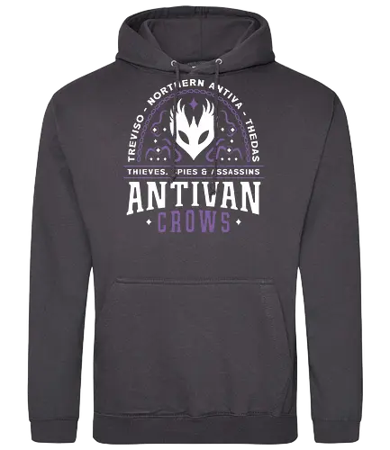 Antivan Crows Emblem - bellara lutare, emmrich volkarin, lucanis, lyrium dagger, neve gallus, vielguard, dragon, age, gamer, gaming, video game, inquisition, manfred, rook, rpg - Standard Hoodie