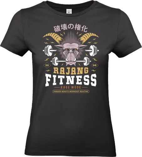 Rajang Fitness - wyvern, felyne, rise, wilds, furious rajang, pukei pukei, monster, world, gamer, gaming, video games, iceborne, palico - Standard T-Shirt (Women)