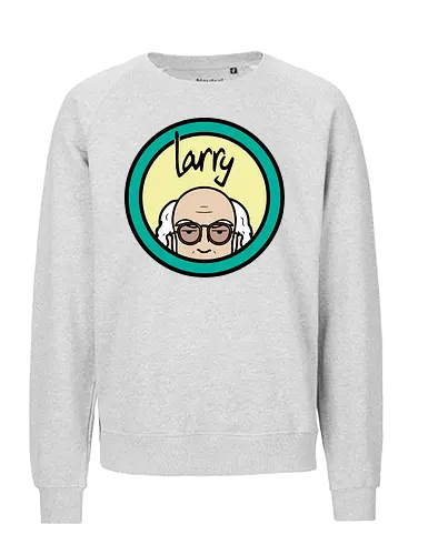 Larrya! - larry-david, curb, curb-your-enthusiasm, comedy, funny, daria, mashup - Fairtrade Sweatshirt