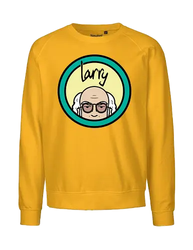 Larrya! - larry-david, curb, curb-your-enthusiasm, comedy, funny, daria, mashup - Fairtrade Sweatshirt