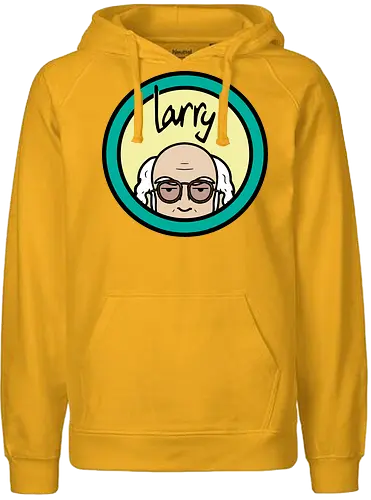 Larrya! - larry-david, curb, curb-your-enthusiasm, comedy, funny, daria, mashup - Fairtrade Hoodie