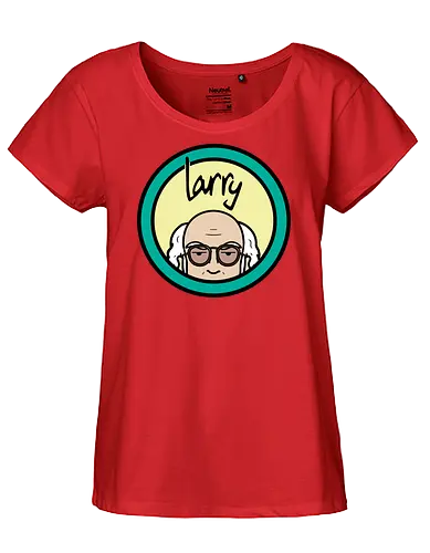 Larrya! - larry-david, curb, curb-your-enthusiasm, comedy, funny, daria, mashup - Fairtrade Girl Shirt