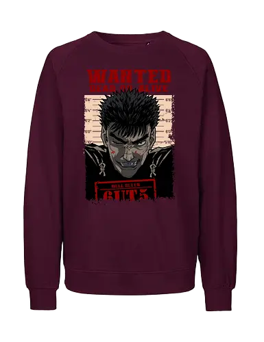guts from hell  - anime, manga, revenge, knight, darkart, illustration, cool, legend, hunter - Fairtrade Sweatshirt