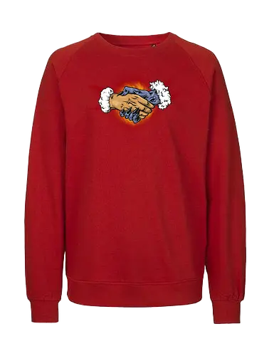 forbidden contract  - xmas, christmas, santaclaus, cool, holiday, rich, holy, beautiful, snowball, christmastree, smile, happy - Fairtrade Sweatshirt