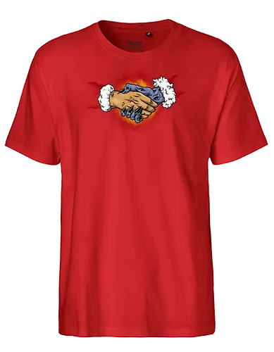forbidden contract  - xmas, christmas, santaclaus, cool, holiday, rich, holy, beautiful, snowball, christmastree, smile, happy - Fairtrade T-Shirt