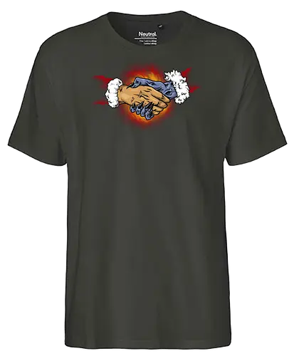 forbidden contract  - xmas, christmas, santaclaus, cool, holiday, rich, holy, beautiful, snowball, christmastree, smile, happy - Fairtrade T-Shirt