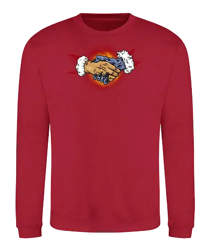 forbidden contract  - xmas, christmas, santaclaus, cool, holiday, rich, holy, beautiful, snowball, christmastree, smile, happy - Sweatshirt