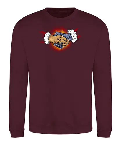 forbidden contract  - xmas, christmas, santaclaus, cool, holiday, rich, holy, beautiful, snowball, christmastree, smile, happy - Sweatshirt