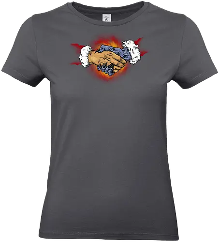 forbidden contract  - xmas, christmas, santaclaus, cool, holiday, rich, holy, beautiful, snowball, christmastree, smile, happy - Standard T-Shirt (Women)