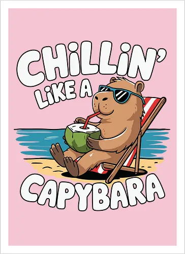 Chillin' like a capybara