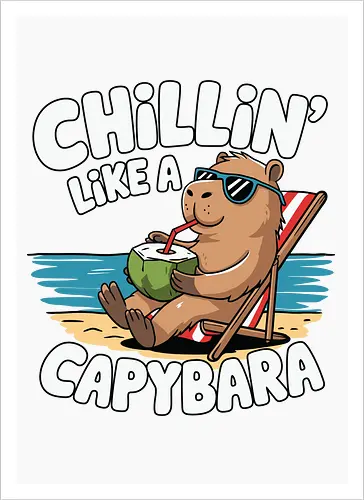 Chillin' like a capybara