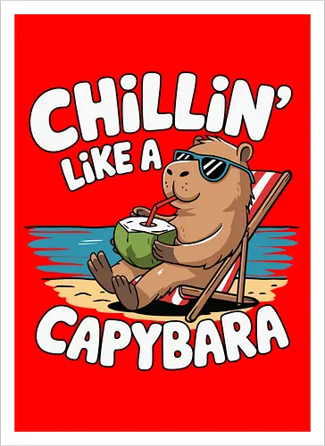 Chillin' like a capybara