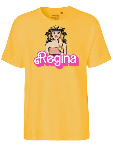 Mean Doll! - mean-girls, 90s, regina-george, lindsay-lohan, funny, Puppet, doll, toys - Fairtrade T-Shirt