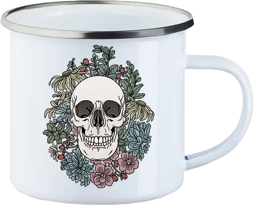 Skull & Flowers