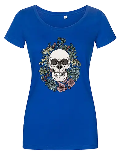 Skull & Flowers