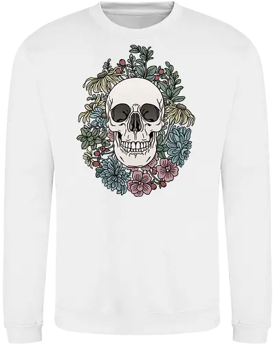 Skull & Flowers