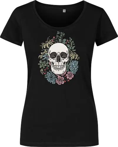 Skull & Flowers