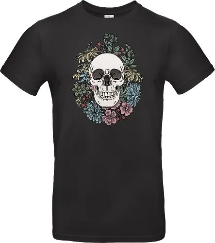 Skull & Flowers