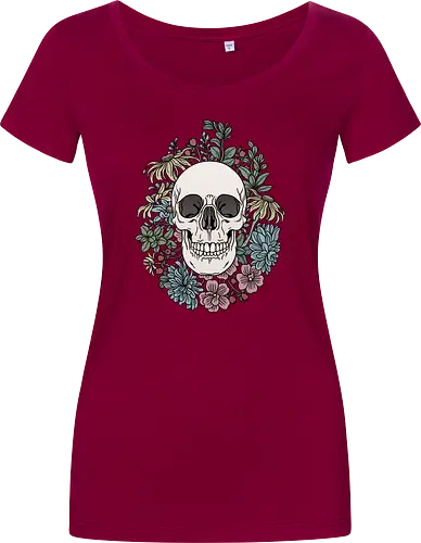 Skull & Flowers