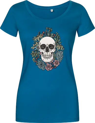 Skull & Flowers