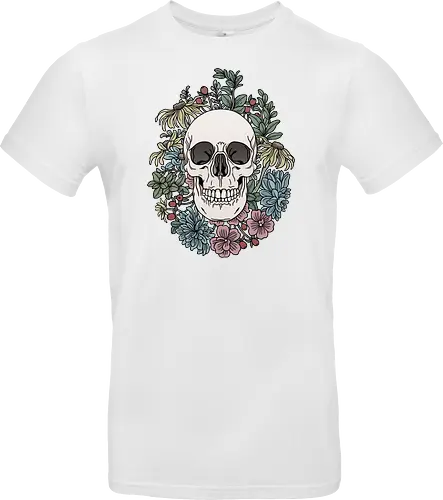 Skull & Flowers