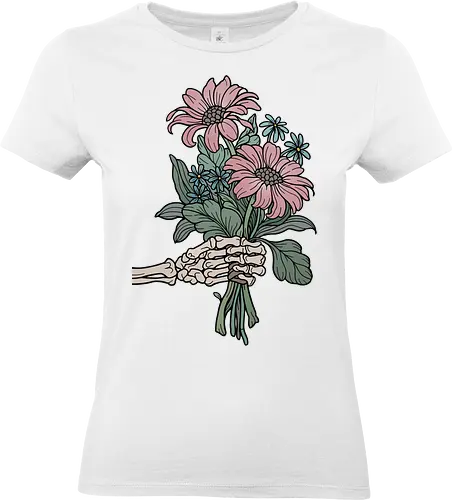 Flowers for you - Skelett - Standard T-Shirt (Women)