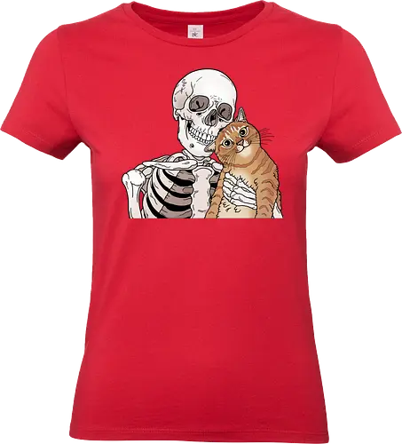 Orange Cat Friend - Katze, Katzenliebe - Standard T-Shirt (Women)