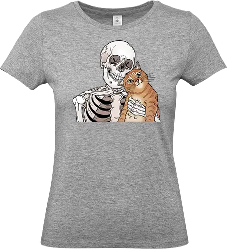Orange Cat Friend - Katze, Katzenliebe - Standard T-Shirt (Women)