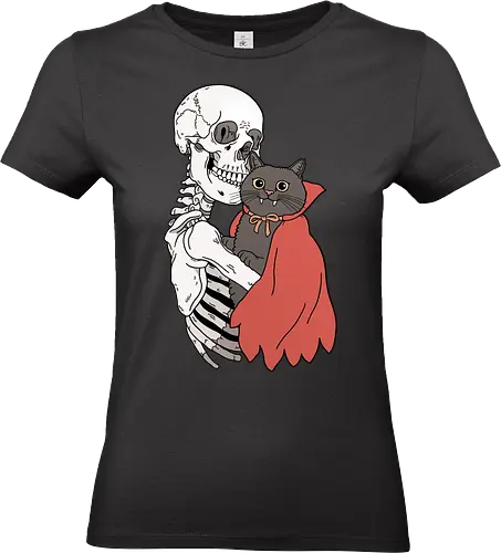 Count Catula - Katze, Dracula, Schwarze Katze - Standard T-Shirt (Women)