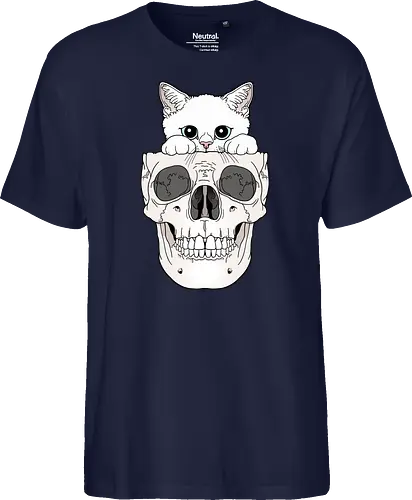 White Kitty & Skull