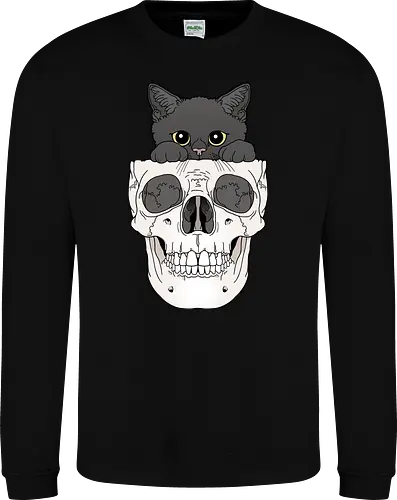 Black Kitty & Skull