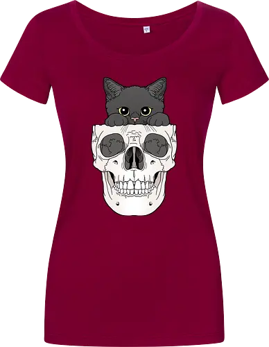 Black Kitty & Skull