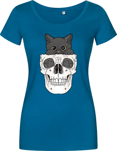 Black Kitty & Skull