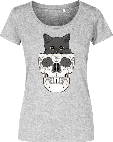 Black Kitty & Skull