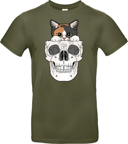 Calico Kitty & Skull