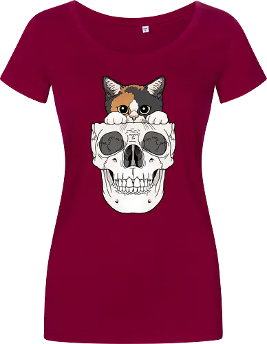 Calico Kitty & Skull