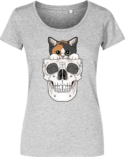 Calico Kitty & Skull