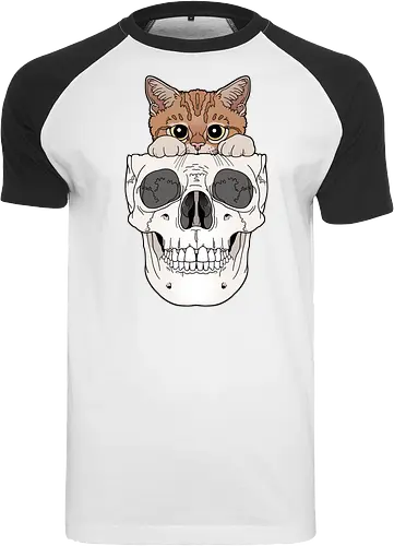 Orange Kitty & Skull