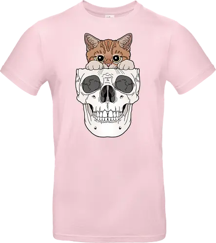 Orange Kitty & Skull