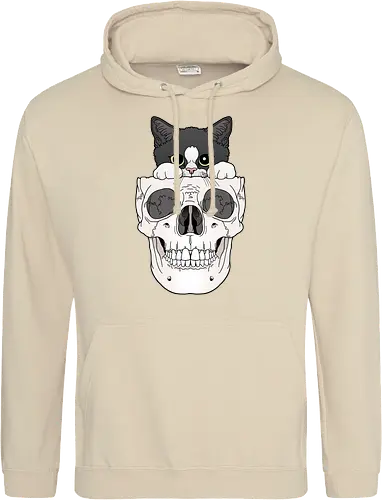 Tuxedo Kitty & Skull
