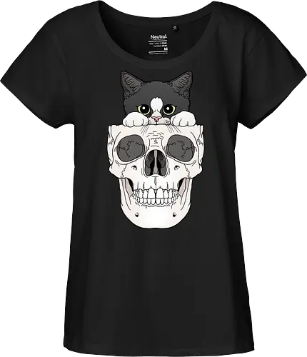 Tuxedo Kitty & Skull