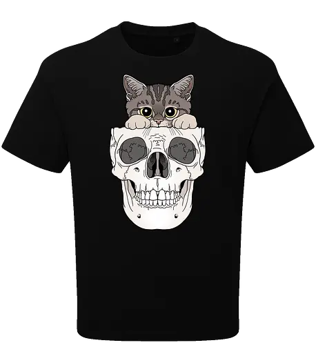 Tabby Kitty & Skull